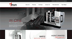 Desktop Screenshot of maple-tech.com.tw